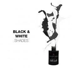 Gel Lack Black, Grey & White Shades 6ml