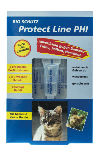 Bio Schutz Protect Line PHI f Katzen u kleine Hunde