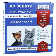 Bio Schutz Parasitenband Katze schwarz